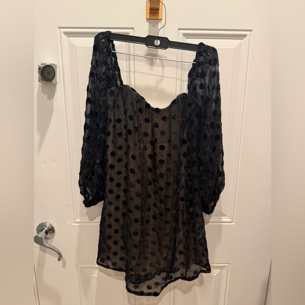 Stone cold fox pola dot dress size 1 - Picture 2 of 4